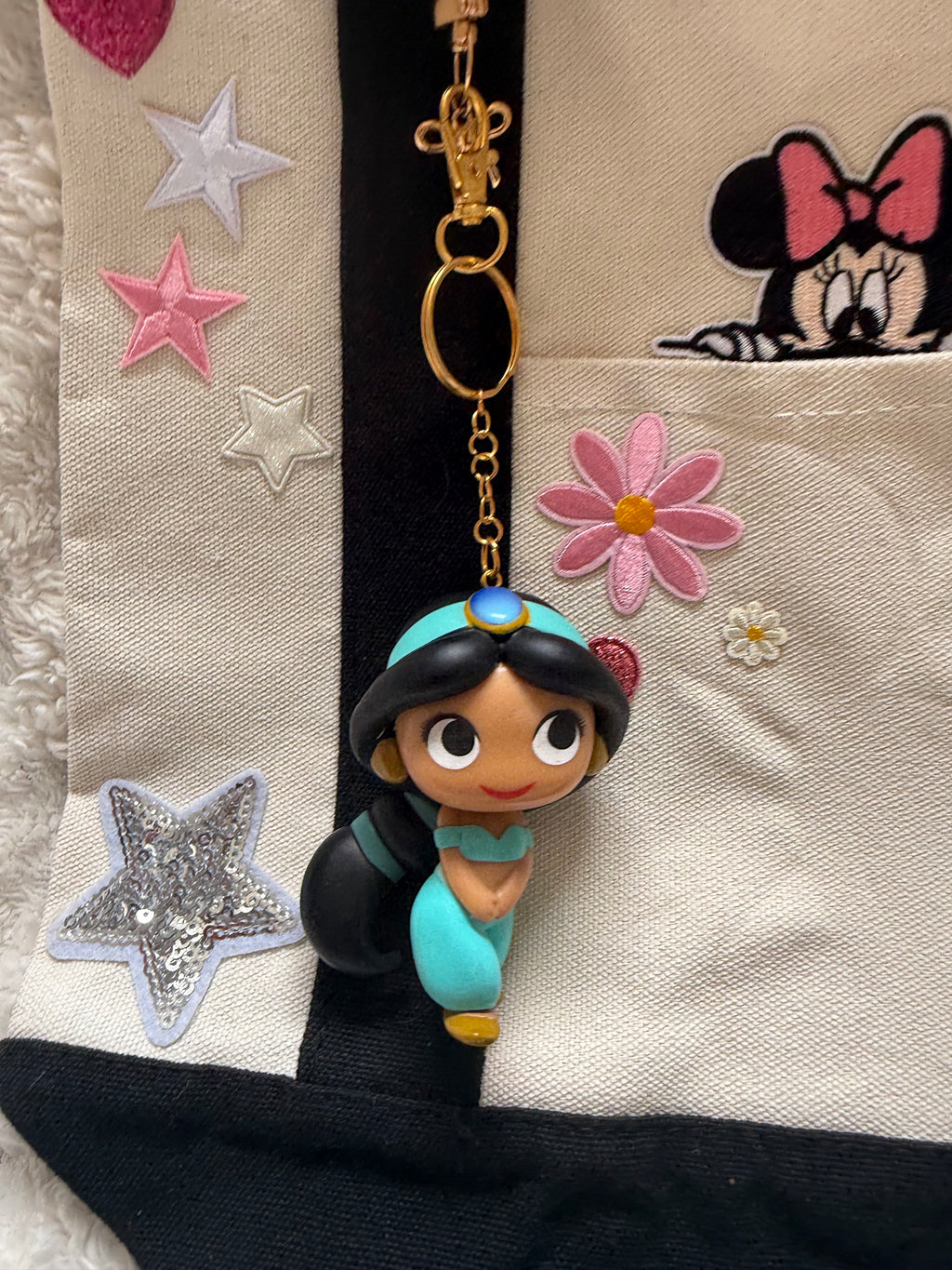 Princess Jasmine Bag Buddy Vinyl